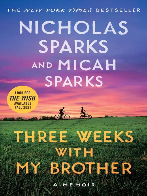 Cover image for Three Weeks with My Brother